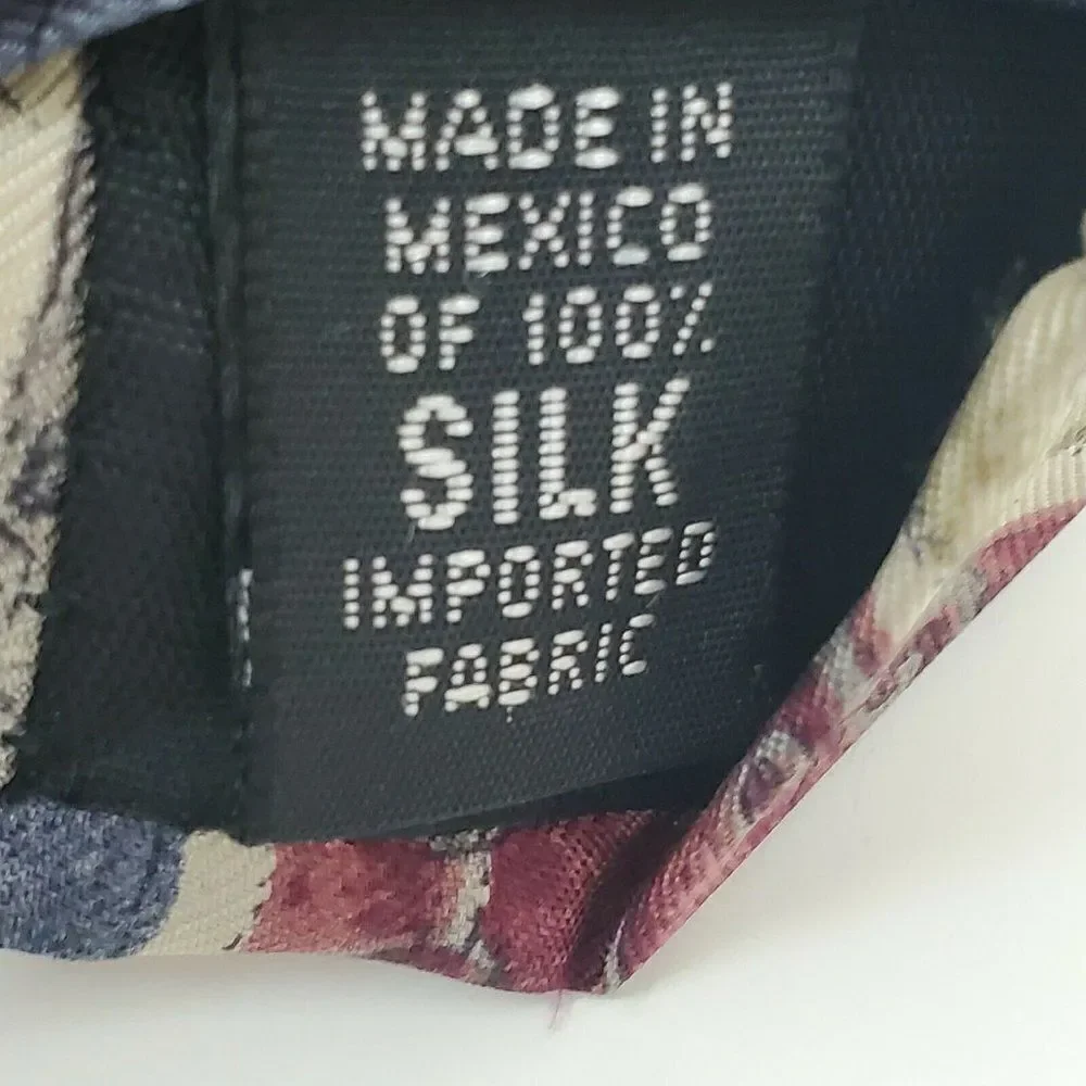 Bill Blass Striped Red Tan‎ Silk Tie 57 3 5/8